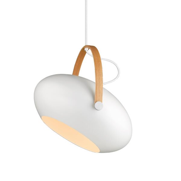 Dc Pendel Hvid Eg Fra Halo Design - 5705639734375