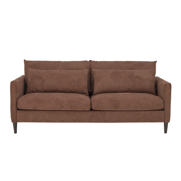 Creative Collection Thess Sofa Brun Regenereret Polyester Og Egetræ Fra Creative Collection - 5711173298723