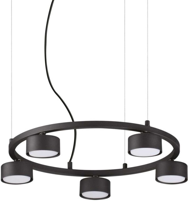 Minor Pendel Lampe Round Metal By D 50 Cm X H 10 Cm X B 4 Cm Fra Ideal Lux - 8021696235516