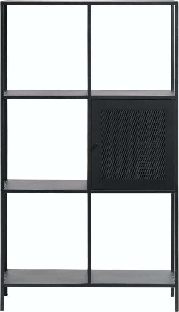 Malibu Reol 1 Låge Metal By H 138 Cm X B 80 Cm X L 35 Cm Fra Unique Furniture - 5704745109589