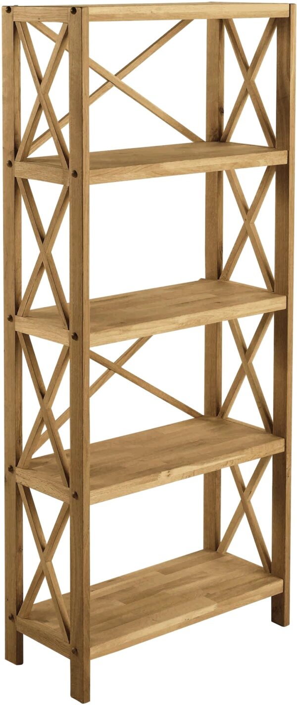 X Shelfs Reol 4 Hylder Egetræ By H 161 Cm X B 70 Cm X L 30 Cm Fra Unique Furniture - 5704745003054