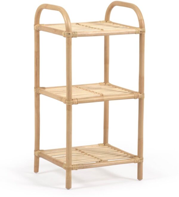 Ormela Reol Colonial Vintage Naturlige Fibre By H 80 Cm X B 40 Cm X L 35 Cm Fra Laforma - 8433840691435