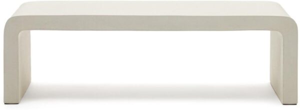 Aiguablava Udendørs Sofabord Nordisk Moderne Cement By H 40 Cm X B 135 Cm X L 65 Cm Fra Laforma - 8433840819488