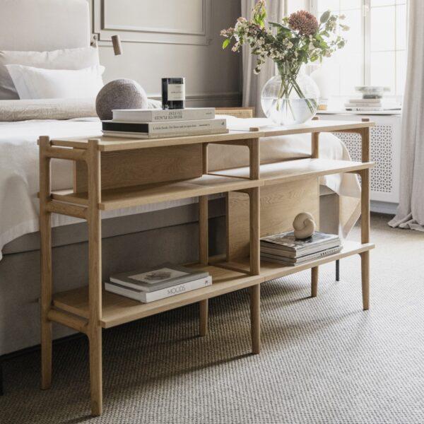 Holton Reol Med Seks Hylder 140 X 80 Cm Eg Lakeret - 7,34013E+12