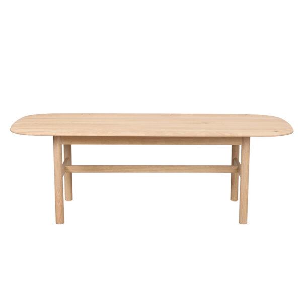 Hammond Sofabord 135 Cm Hvidpigmenteret Eg Fra Rowico