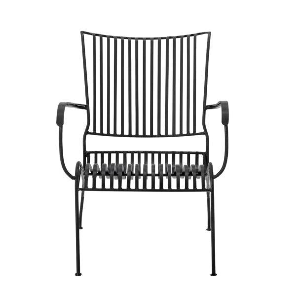 Bloomingville Marley Loungestol Metal Sort 74 Fra Bloomingville - 5711173318483