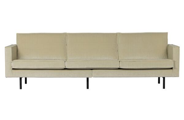 Bepurehome Rodeo 3 Pers Sofa Pistacie Fløjl Fra Bepurehome - 8714713166367