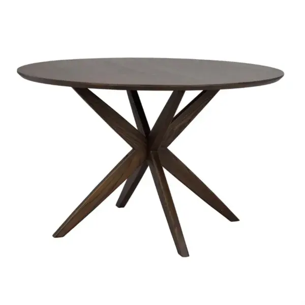 Calverton Rundt Spisebord Massiv Eg Fra Rowico