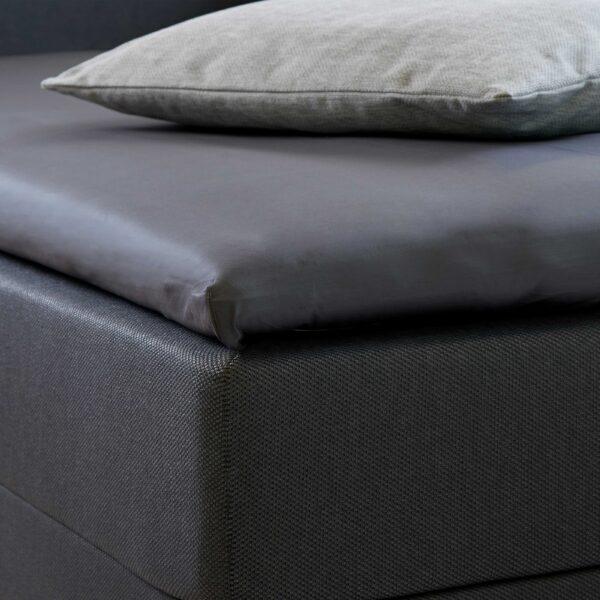 Unikka Kuvertlagen 200x200x5 7 Grå Satin Fra Unikka By Drømmeland