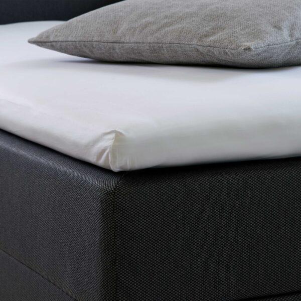 Unikka Kuvertlagen 200x210x8 10 Sort Satin Fra Unikka By Drømmeland