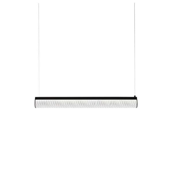 Modula Pendel Sort Plissè Fra Slamp - 8024727098043