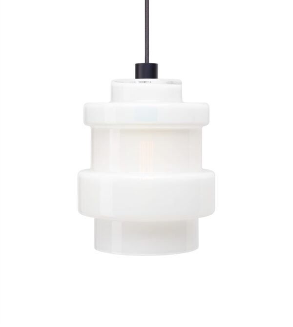 Axle Pendel Glasskærm Large Opal White Fra Hollands Licht