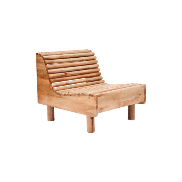 Loungestol Wave Natur Fra House Doctor - 5707644706354