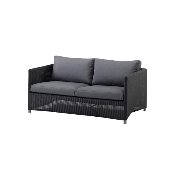 Diamond 2p Sofa Graphite Fra Cane Line