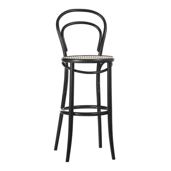 No 14 Barstol 76 Cm Rattan Fra Ton - 8591919008413