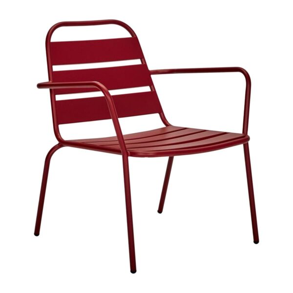 Loungestol Helo Rød H74 Cm 1 Stk Fra House Doctor - 5707644863149