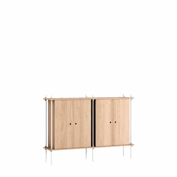 S 115 2 E Oa Reol System Eg Hvid Fra Moebe - 5713520021404