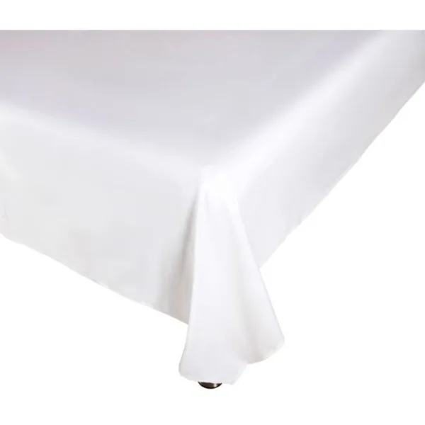 Silkelagen Glat Lagen 150x260 Cm Hvid 100% Butterfly Silk Fra Butterfly Silk - 5714580961235