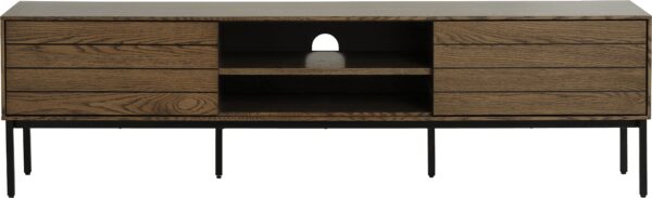 Modica Tv Bord B180 Cm Egetræ Fra Nordique Design - 5704745117096