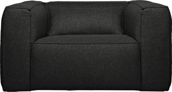 Bean Loungestol Mørkegrå H74x98x146 Cm Fra Woood Exclusive - 8714713140572