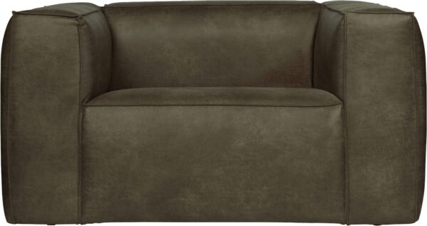 Bean Loungestol Grøn H74x98x146 Cm Fra Woood - 8714713140459