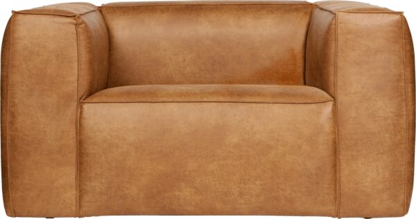 Bean Loungestol Lysebrun H74x98x146 Cm Fra Woood - 8714713140473