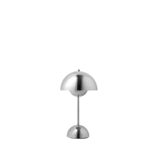 &tradition Flowerpot Vp9 Transportabel Lampe Krom Belagt Fra &tradition - 5705385036686