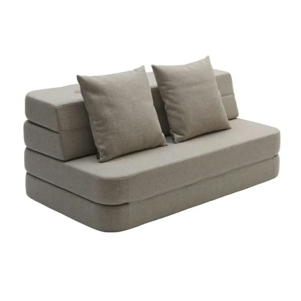 Kk 3 Fold Sofa Kk 3 Fold Sofa Xl Soft Beige W Sand Fra By Klipklap - 5745000217601
