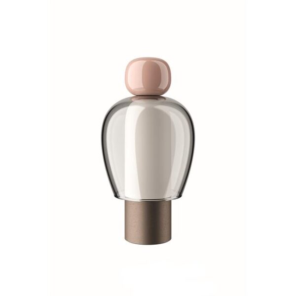 Easy Peasy Transportabel Lampe Pink Grå Bronze Fra Lodes - 8057501004527