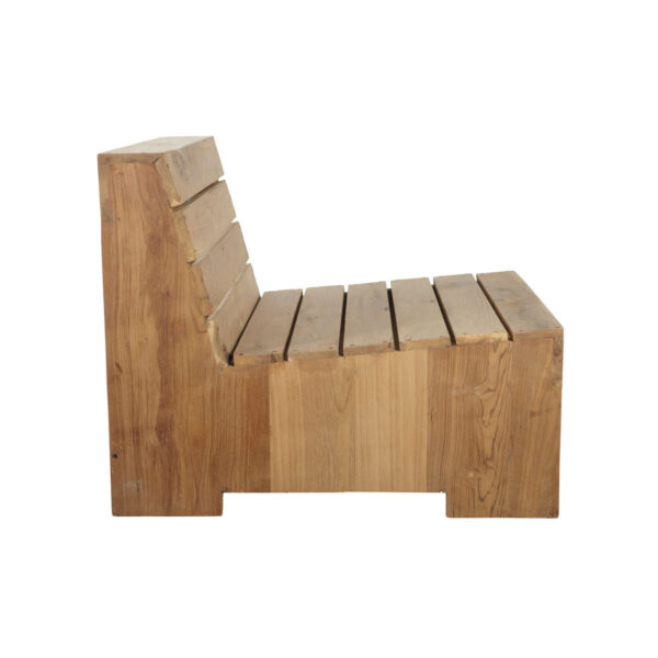 Loungestol Woodie Natur 70x60 Cm Fra House Doctor - 5707644298651