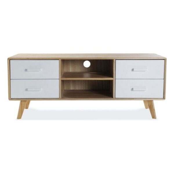 Tv Bord Med 4 Skuffer Nordic 30 X 48 X 120 Cm