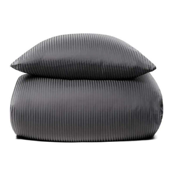 Sengetøj I 100% Egyptisk Bomuld 140x200 Cm Gråt Sengetøj Ekstra Blødt Sengesæt Fra By Borg Fra Byborg - 5704039346591