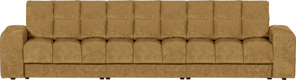 Second Date 3 Personers Sofa Guld H78x99x316 Cm Stof Fra Woood - 8714713207923