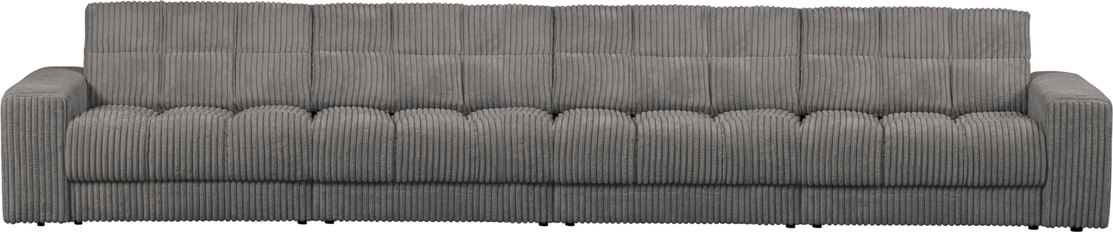 Second Date 4 Personers Sofa Terrazzo H78x99x406 Cm Fløjl Fra Woood - 8714713207992