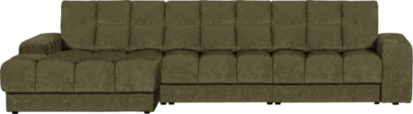 Second Date Chaiselong Sofa Venstrevendt Grøn H78x162x316 Cm Stof Fra Woood - 8714713208258