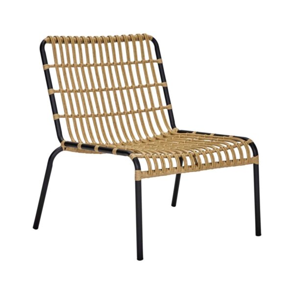 Loungestol Loka Natur H76 Cm Fra House Doctor - 5707644863385