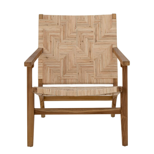 Bloomingville Mills Loungestol Rattan Brun 77 Fra Højgaard Interiør - 5711173293650