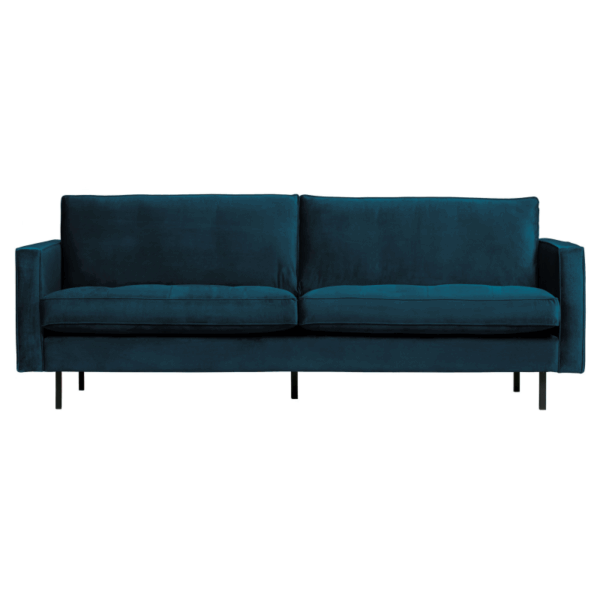 Rodeo Classic 2 5 Pers Sofa Velour Blue Fra Bepurehome - 8714713106691