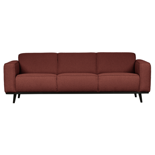 Statement 3 Pers Sofa 230 Cm Boucle Chestnut Fra Bepurehome - 8714713118281