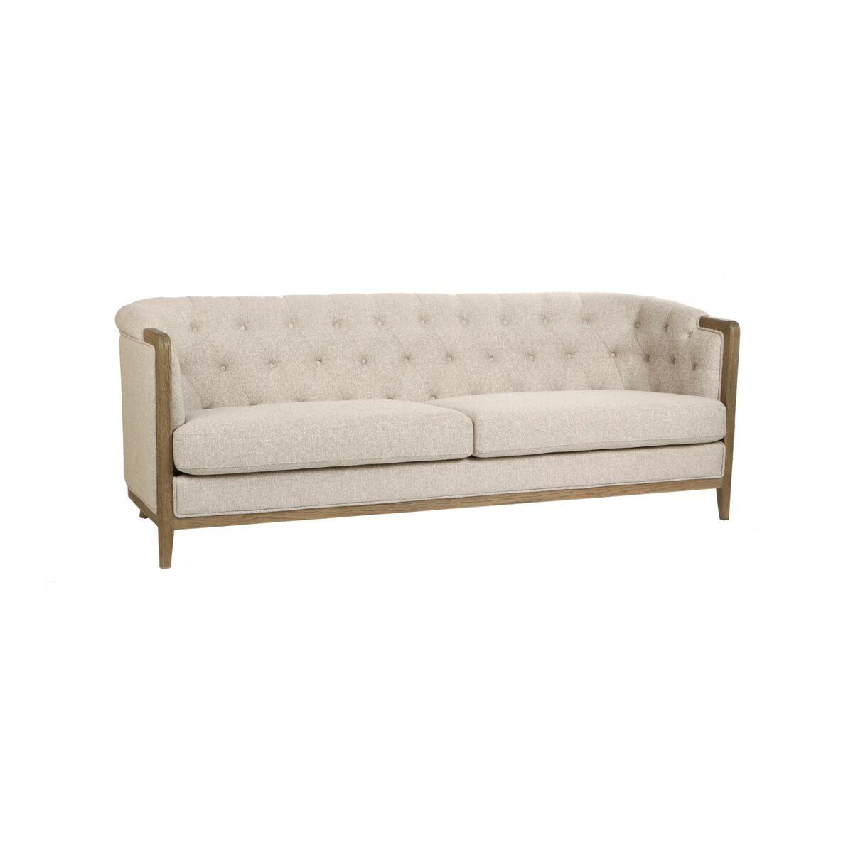 Sofa Home Esprit Beige Urban 207 X 84 X 76 Cm - 8424002216405