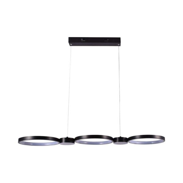 38w Hængende Lampe Led 95x100cm 4000k Sort Hus Kulør Neutral Fra V Tac - 3800170203969