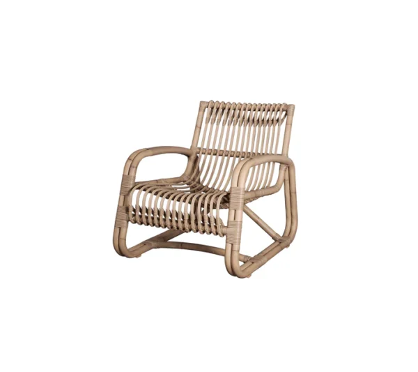 Cane Line Curve Loungestol Natural 77 Fra Cane Line