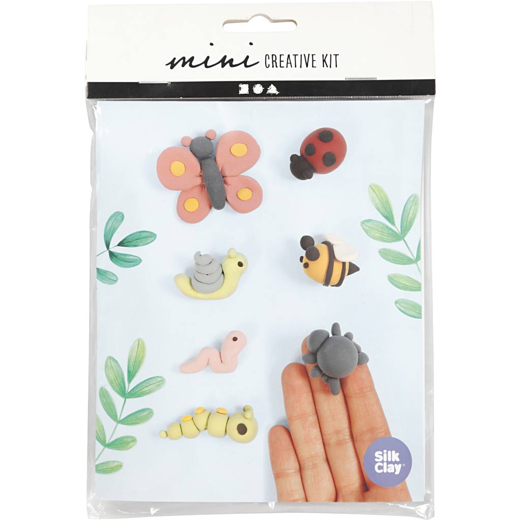 Mini Diy Kit Til Insekter Skab Unikke Kunstværker Fra Silk Clay - 5712854372633