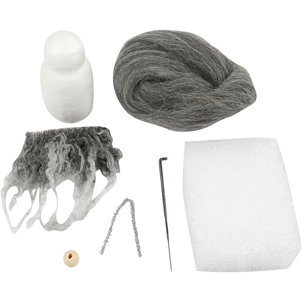 Mini Diy Næsenisse Kit Skab Din Egen Nisse Fra Creativ Company - 5712854447584