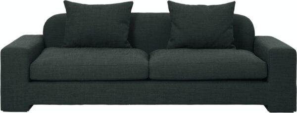 3 Personers Sofa Bay Fra Grøn økologisk Stof 228x97x70 Cm Fra Broste Copenhagen - 5710688207398