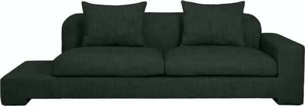 3 Personers Sofa Bay Grøn Stof L250ã?b97ã?h70 Cm Fra Broste Copenhagen - 5710688207404