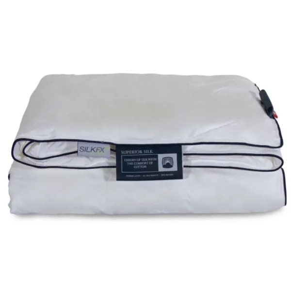 Dobbelt Dyne 200x220 Cm Silkedyne Nordic Comfort Helårs Silkedobbeltdyne 100% Langfibret Mulberry Silke Fra Nordic Comfort - 5714589007057