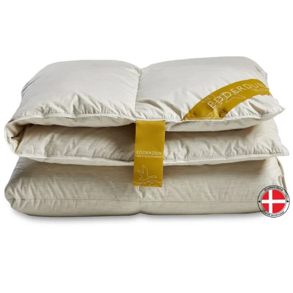 Edderdunsdyne 140x200 Cm Varm Helårsdyne Med 100% Edderdun Og Kashmir Vår Eksklusiv Dansk Produceret Dyne Fra Quilts Of Denmark - 5768892546680