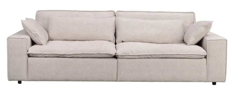 Rowico Rawlins 3 Pers Sofa Maxi M 4 Hynder Beige Stof Fra Rowico Home - 7340126566824