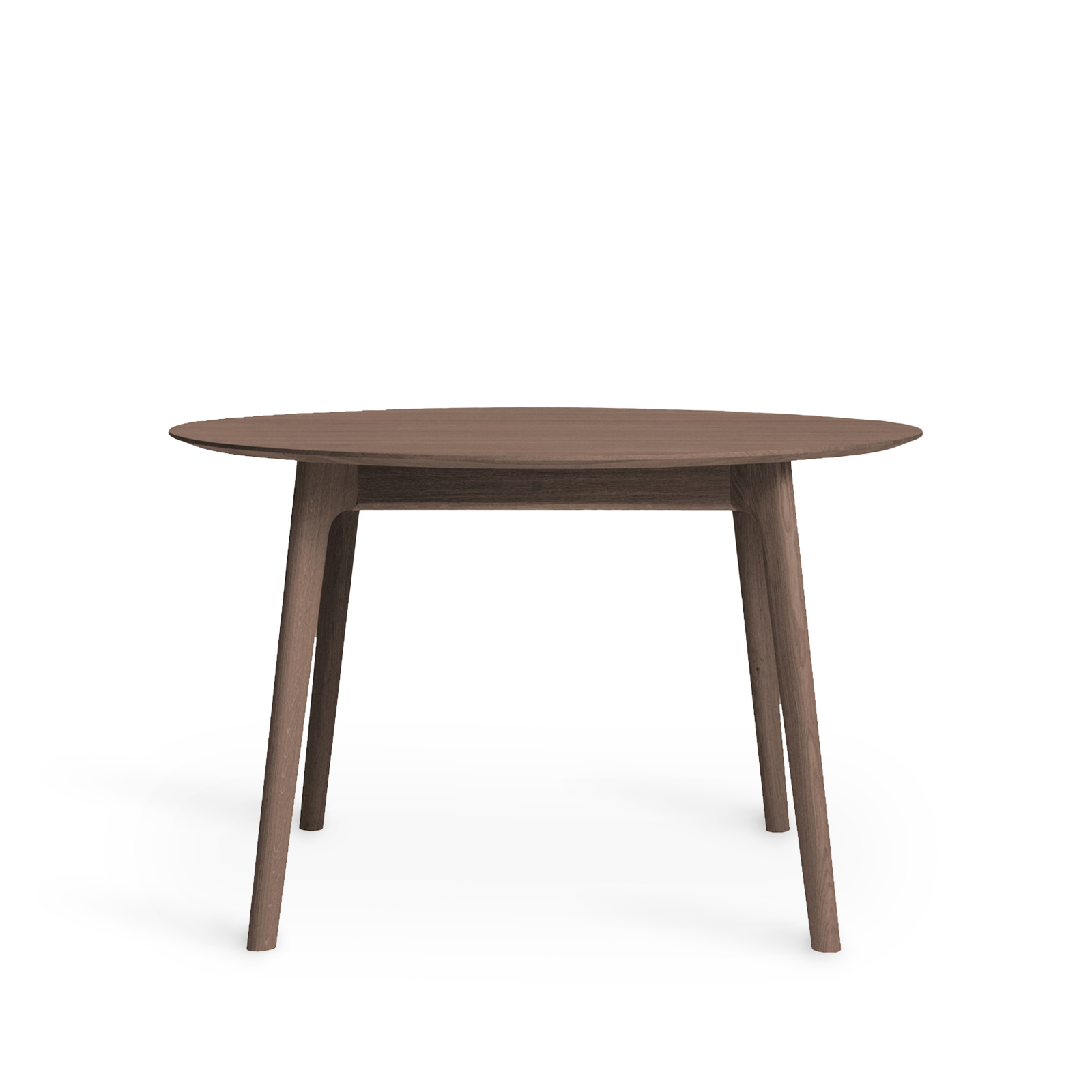 Salon Rundt Spisebord Med Udtræk Røget Eg Fra Ro Collection Denmark - 5712129033092